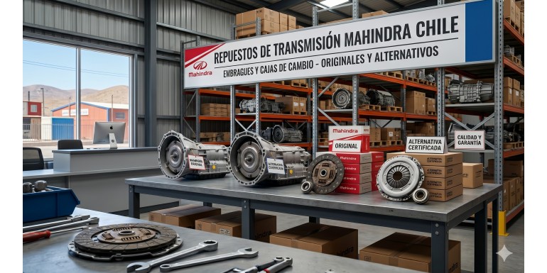 Repuestos de Transmision Mahindra Chile - Embragues y Cajas de Cambio Originales y Alternativos