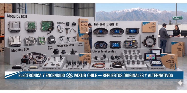 Electronica y Encendido Maxus Chile - Repuestos Originales y Alternativos