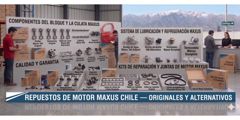 Repuestos de Motor Maxus Chile - Originales y Alternativos