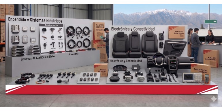 Repuestos de Electronica y Encendido Mahindra en Chile | AllMotor