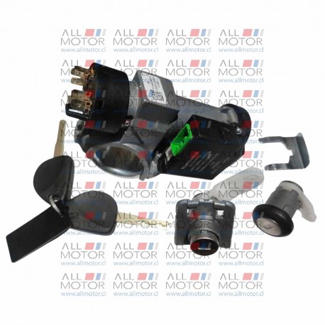 CHAPA CONTACTO CON CILINDRO PUERTAS PICKUP 2.2 MAHINDRA