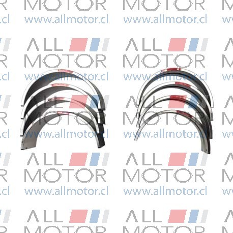 JUEGO METAL DE BANCADA SUPERIOR (USA 4) KUV 100 MAHINDRA