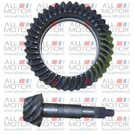 PIÑON Y CORONA DIFERENCIAL NEW PICK UP 2018 S4 MAHINDRA