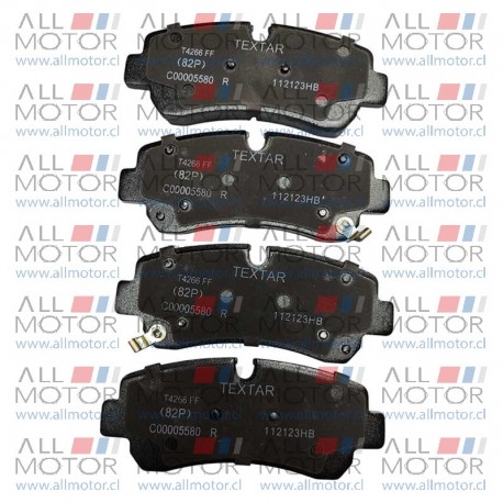 JUEGO PASTILLA FRENO TRASERO  V90 2.0 MAXUS